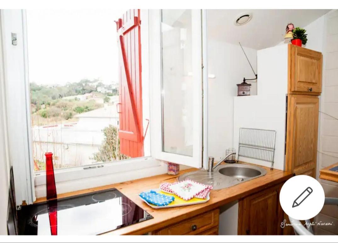 T2 Tres Bien Place A 2Mns Des Plages Appartement Biarritz Buitenkant foto